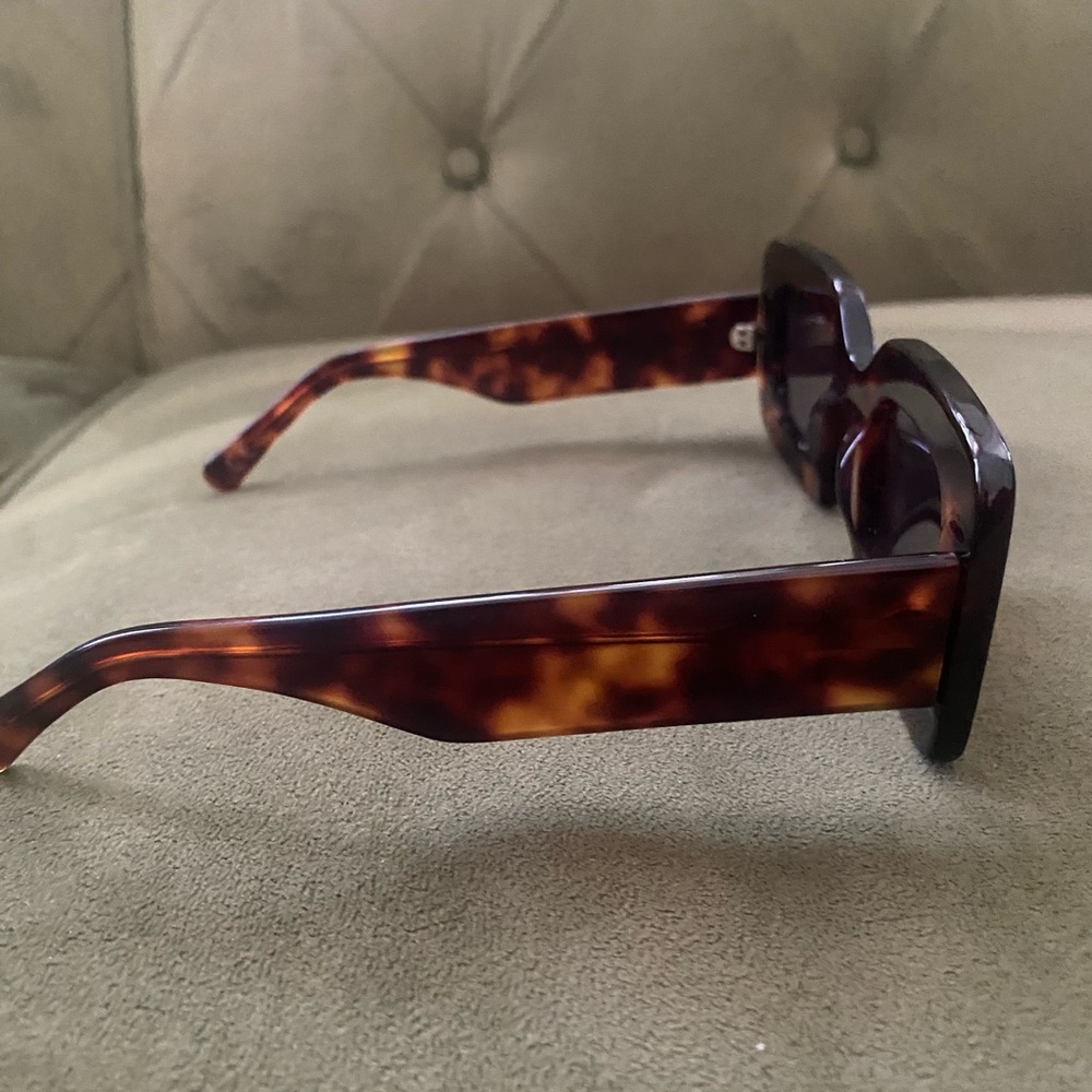 Mango Rectangular Tortoiseshell Sunglasses - image 5